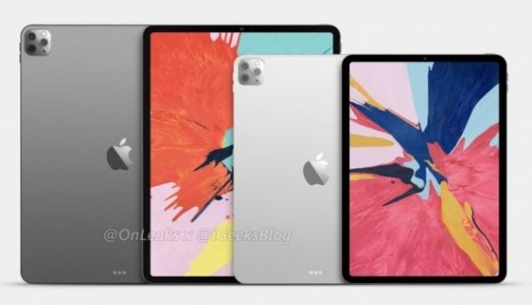 <br />
        Первые рендеры iPad Pro 2020 показывают тройные камеры<br />
    