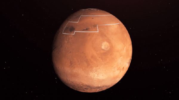 Ученые NASA нашли идеальное место для высадки на Марсе