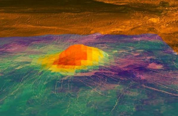 <br />
На Венере обнаружены возможно действующие вулканы<br />
